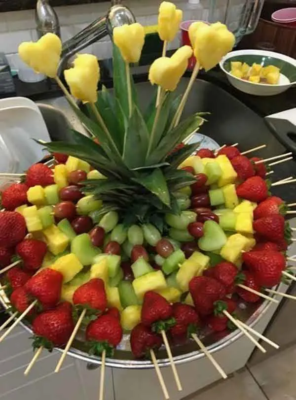 تصویر مرتبط با ۵۰ ایده خلاقانه تزیین میوه با سیخ چوبی برای مهمانی و دورهمی