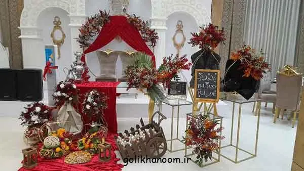 تصویر مرتبط با ایدههای شیک برای چیدمان سفره شب یلدا باکلاس