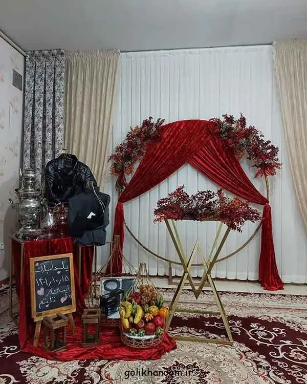 تصویر مرتبط با ایدههای شیک برای چیدمان سفره شب یلدا باکلاس
