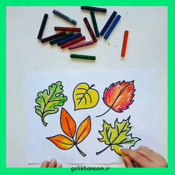 تصویر مرتبط با ۱۵ مدل نقاشی پاییز آسان با مدادرنگی و زیبایی خاص