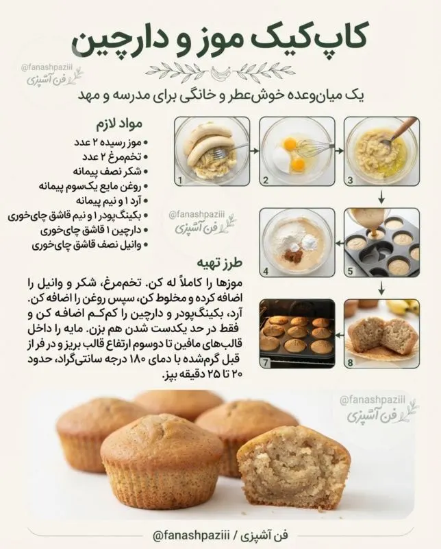 تصویر مرتبط با ۱۵ مدل کیک و کوکی خانگی سریع و سالم برای میان‌وعده مدرسه