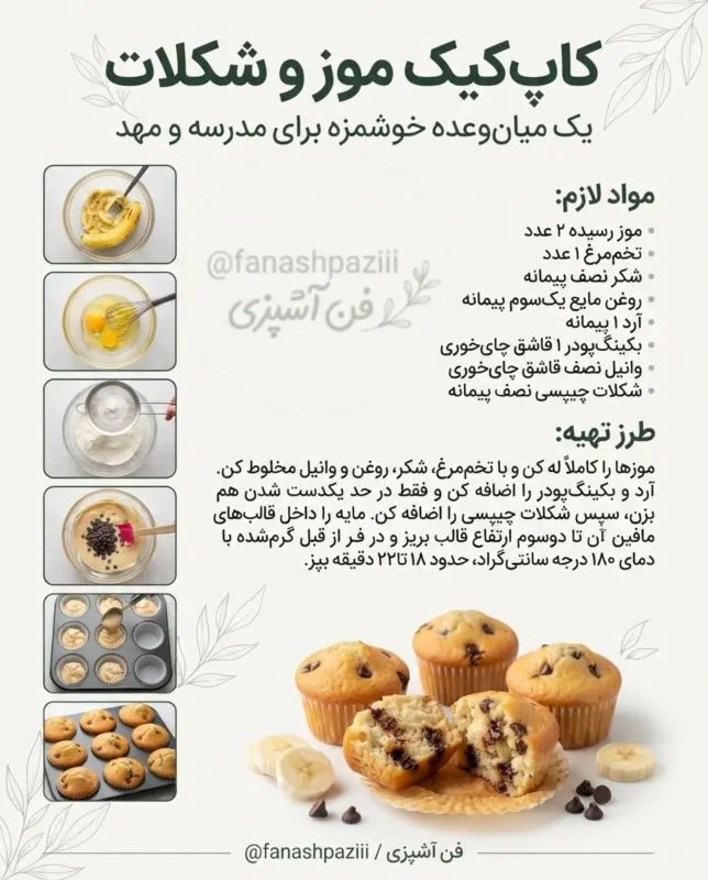تصویر مرتبط با ۱۵ مدل کیک و کوکی خانگی سریع و سالم برای میان‌وعده مدرسه
