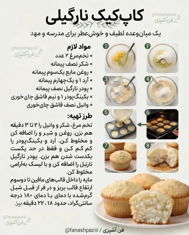 تصویر مرتبط با ۱۵ مدل کیک و کوکی خانگی سریع و سالم برای میان‌وعده مدرسه