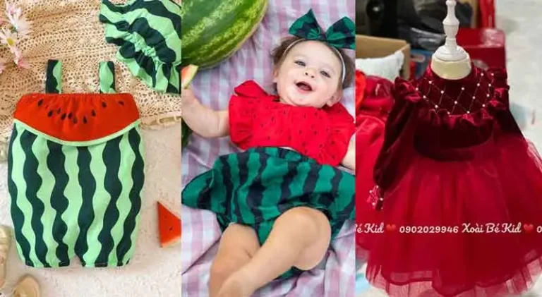 لباس دخترانه برای شب یلدا با طرح‌های شیک و رنگ‌های سنتی قرمز و سبز