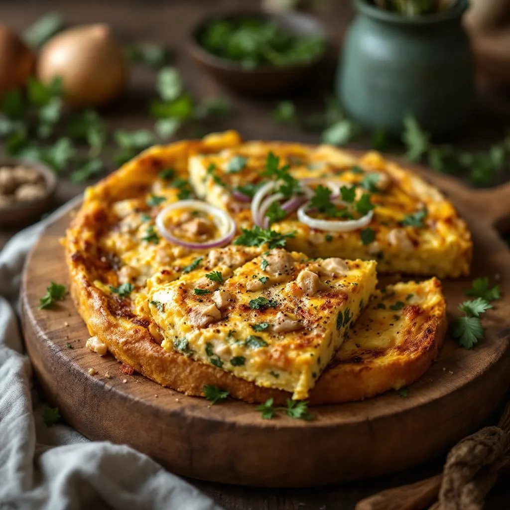 تصویر مرتبط با طرز تهیه کوکوی مرغ و تره فرنگی؛ شام سبک و خوشطعم در خانه