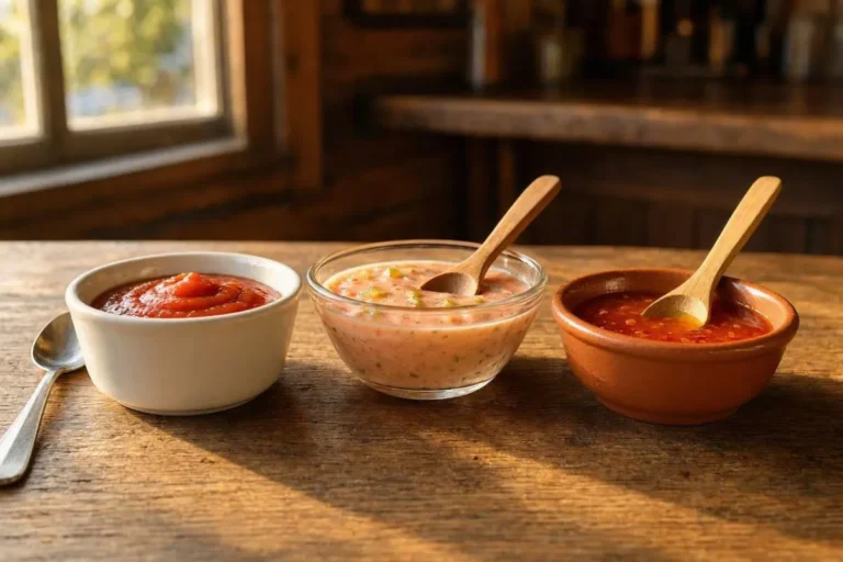 طرز تهیه سه سس خانگی؛ سه نوع سس خانگی شامل کچاپ، هزار جزیره و چیلی شیر