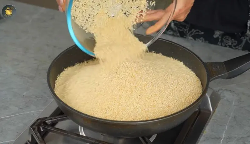 تصویر مرتبط با روش تهیه ارده خانگی و دو نوع حلوا ارده مقوی و خوش‌طعم