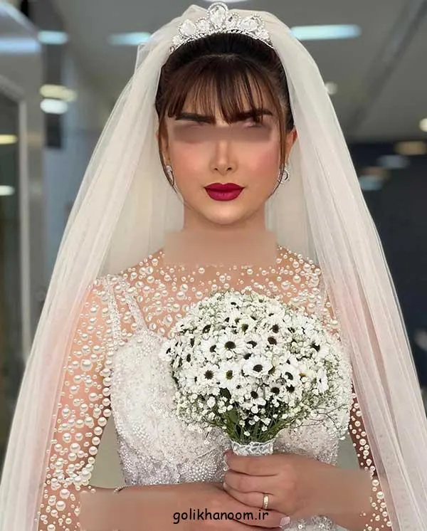 تصویر مرتبط با مدل موی عروس چتری؛ ظرافت و جذابیت در استایل عروسی