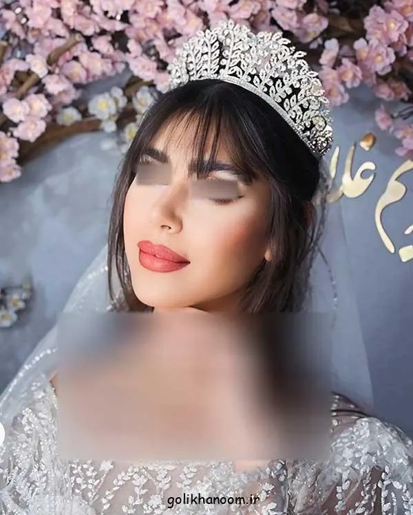 تصویر مرتبط با مدل موی عروس چتری؛ ظرافت و جذابیت در استایل عروسی