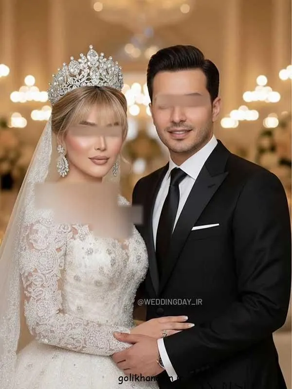 تصویر مرتبط با مدل موی عروس چتری؛ ظرافت و جذابیت در استایل عروسی