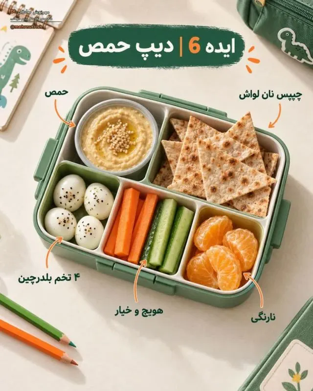 خوراکی‌های ساده و خوشمزه برای مدرسه