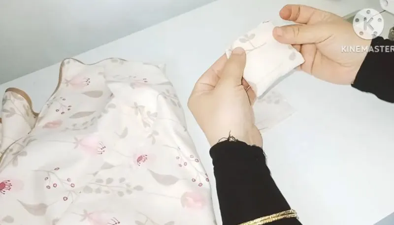 اتو کردن روبالشتی پس از دوخت