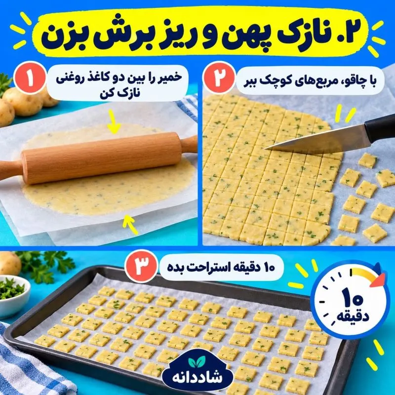 مواد لازم برای تهیه چی پلت خانگی