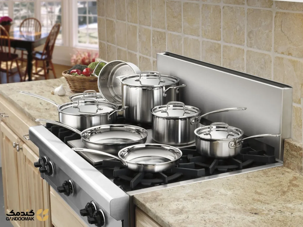 سرویس 12 تکه Cuisinart MultiClad Pro