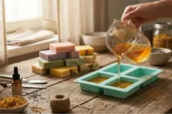 مواد و وسایل لازم برای ساخت صابون معطر خانگی