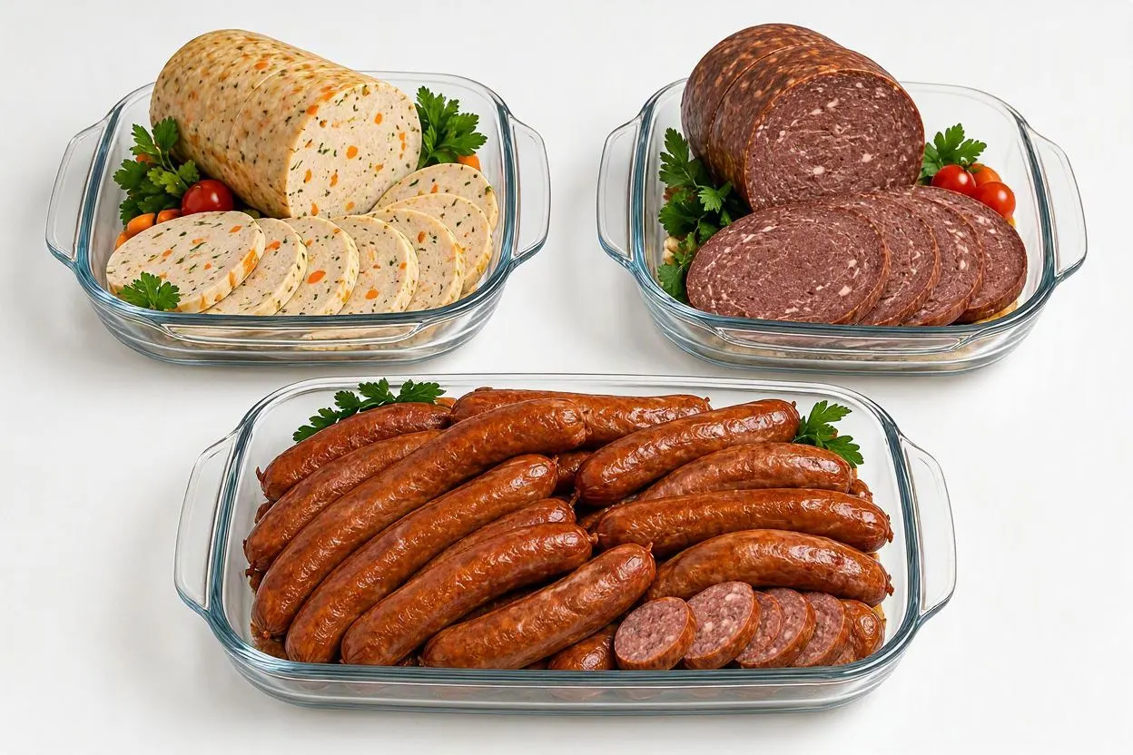 تهیه سوسیس و کالباس خانگی؛ سوسیس و کالباس خانگی تهیه شده با مواد تازه