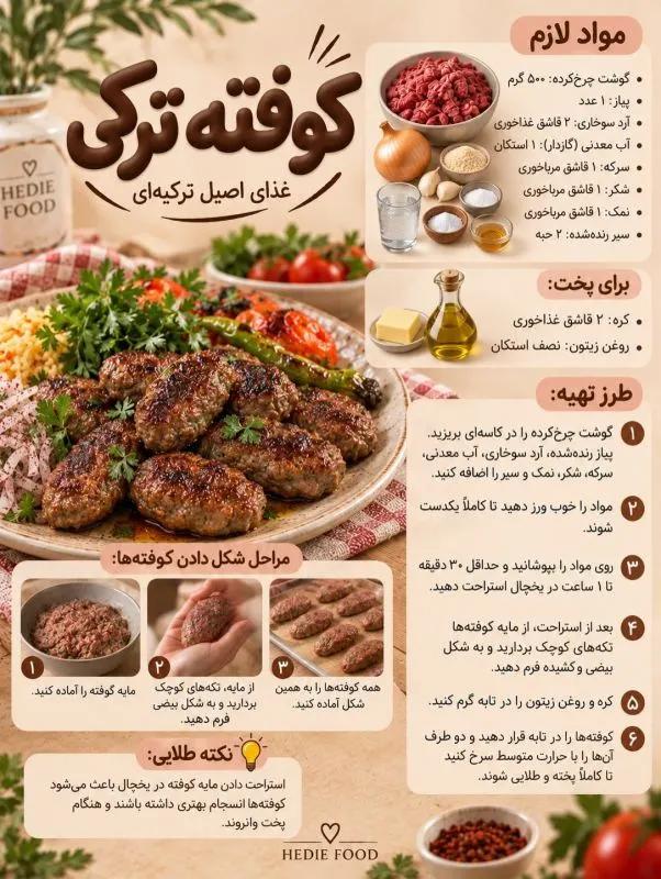 دسرهای شیرین و سنتی ترکیه‌ای