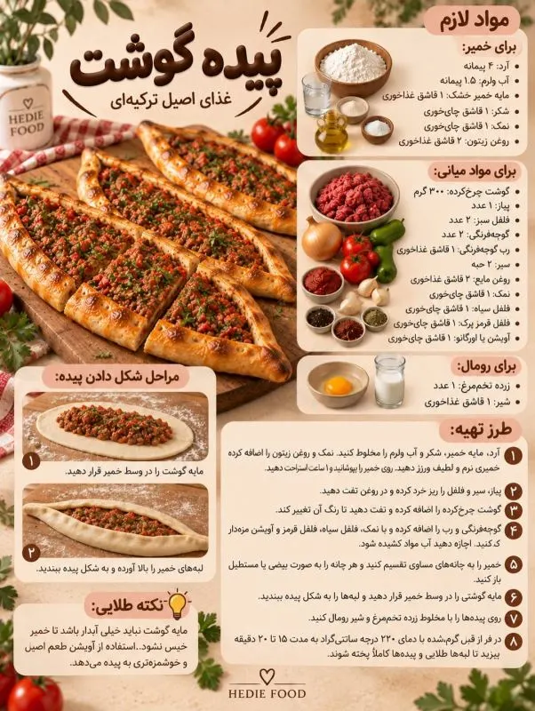 تصویر مرتبط با آموزش تهیه ۸ غذای خوشمزه و محبوب ترکیه‌ای در خانه