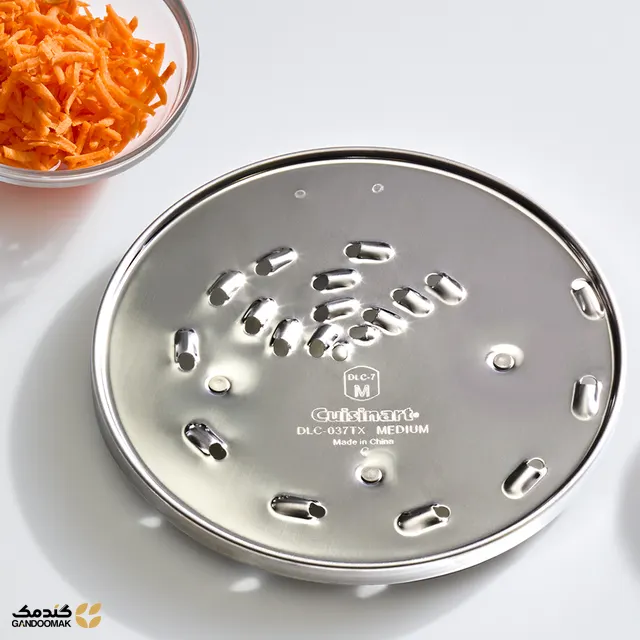 دیسک برش برای برش نازک میوه‌ها و سبزیجات