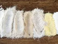 نگهداری آرد گلوتینوس در ظرف دربسته