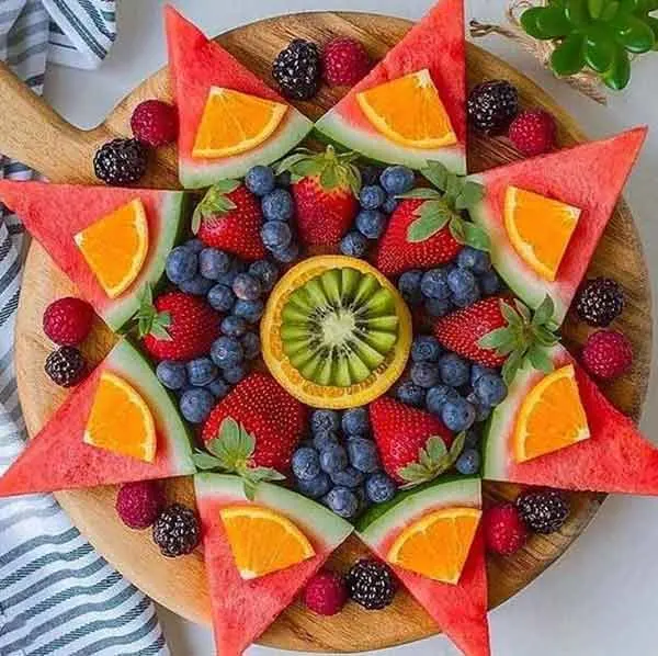تصویر مرتبط با ایدههای نوین و جذاب برای تزیین بشقاب میوه در مدرسه ۲۰۲۴