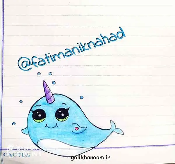 تصویر مرتبط با ایدههای ساده و جذاب نقاشی کوچک برای دفتر مشق