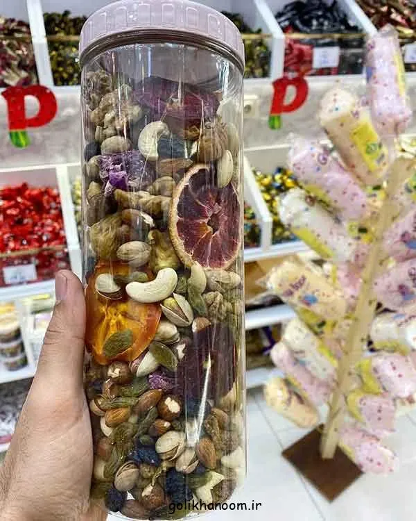 تصویر مرتبط با ایدههای خلاقانه برای تزیین آجیل شب یلدا با طرحهای شیک و متنوع