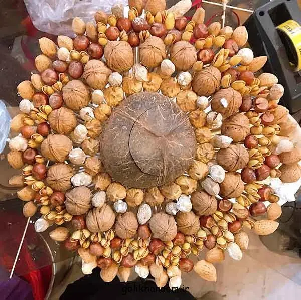 تصویر مرتبط با ایدههای خلاقانه برای تزیین آجیل شب یلدا با طرحهای شیک و متنوع