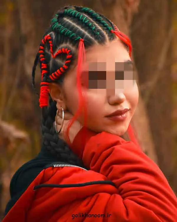 تصویر مدل بافت مو جدید یلدایی با استایل خاص و جذاب