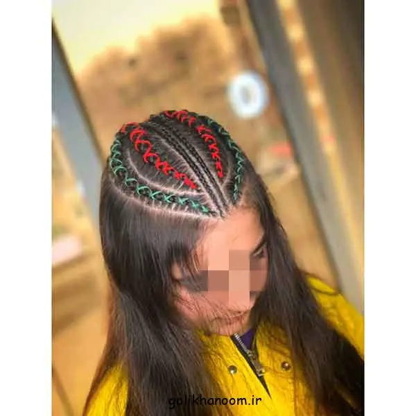 تصویر مدل بافت مو جدید یلدایی با استایل خاص و جذاب