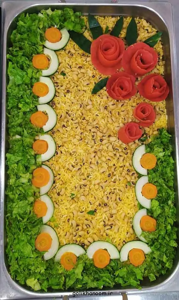 تصویر مرتبط با ۳۰ مدل خلاقانه تزیین سالاد کاهو در ظرف مستطیل برای سفرهای زیبا