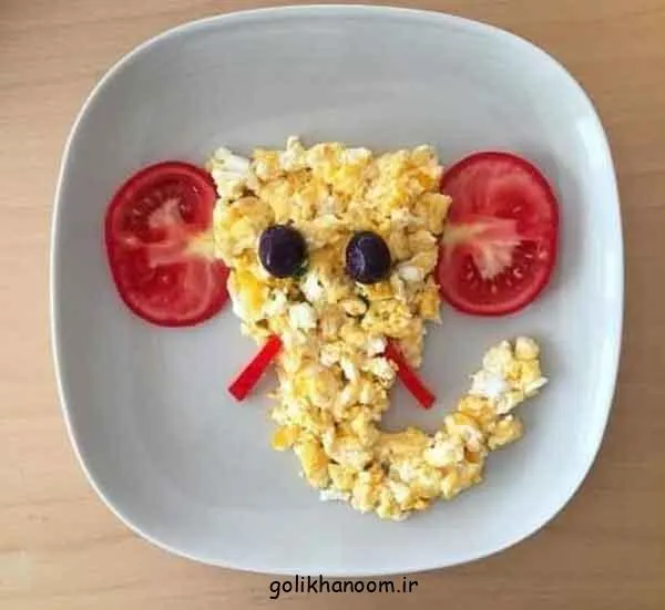 تصویر مرتبط با ۲۰ ایده خلاقانه و جذاب برای تزیین غذا در مدرسه