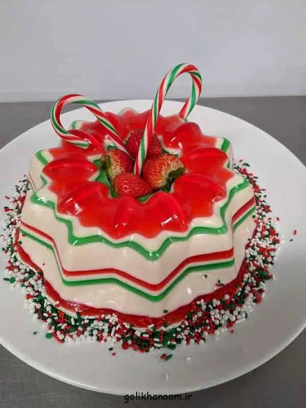 تصویر مرتبط با ایدههای جذاب تزیین ژله با میوههای رنگارنگ فصل