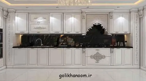 تصویر مرتبط با مدل‌های جدید کابینت آشپزخانه با طراحی و رنگ‌های ترند