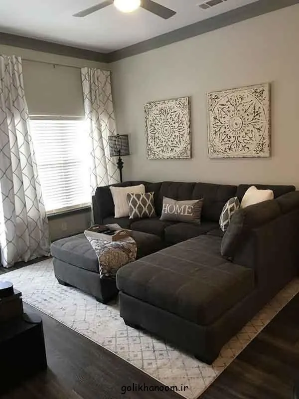 تصویر مرتبط با ایدههای جذاب دکوراسیون خانه با رنگ طوسی و ترکیبهای متنوع