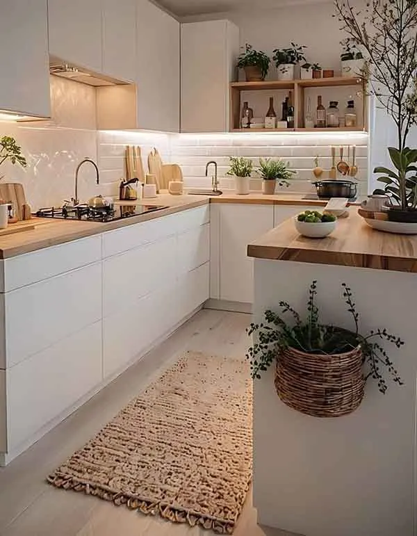 تصویر مرتبط با ۵۵ مدل کابینت جدید و کاربردی برای آشپزخانه کوچک با طراحی بهینه