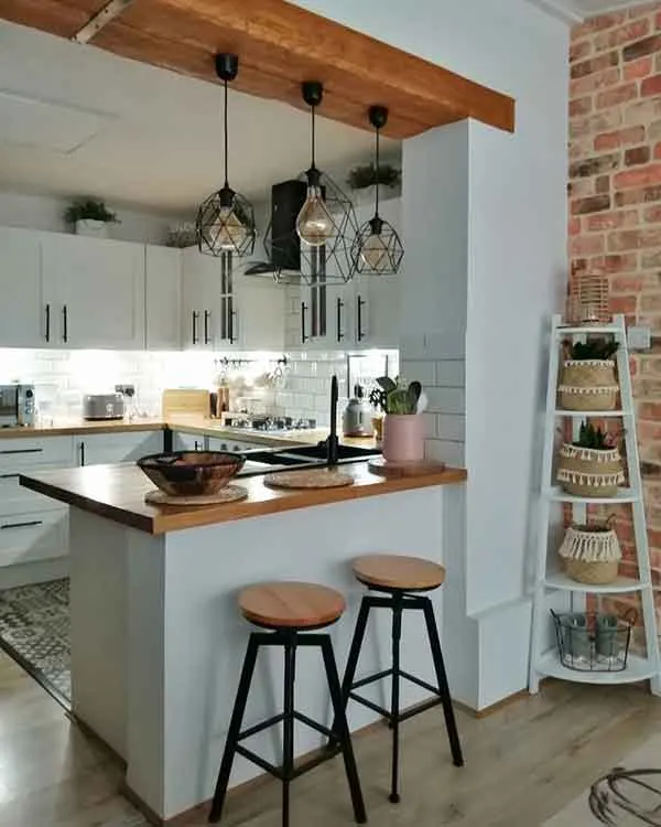 تصویر مرتبط با ۵۵ مدل کابینت جدید و کاربردی برای آشپزخانه کوچک با طراحی بهینه