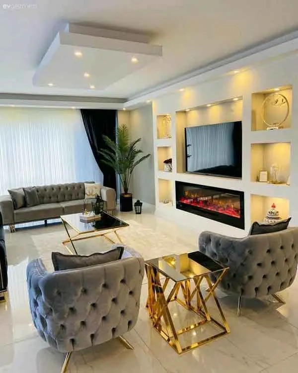 تصویر مرتبط با مدل‌های متنوع چیدمان منزل با رنگ‌های سرد، گرم و خنثی در سبک‌های مدرن و کلاسیک