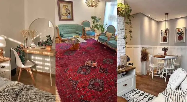 نمایی از دکوراسیون داخلی منزل و آشپزخانه با طراحی مدرن و کلاسیک