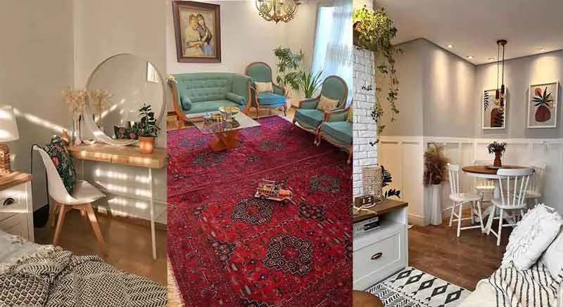 نمایی از دکوراسیون داخلی منزل و آشپزخانه با طراحی مدرن و کلاسیک