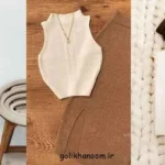 مدل بلوز کشی با پارچه‌های متنوع برای فصل‌های مختلف