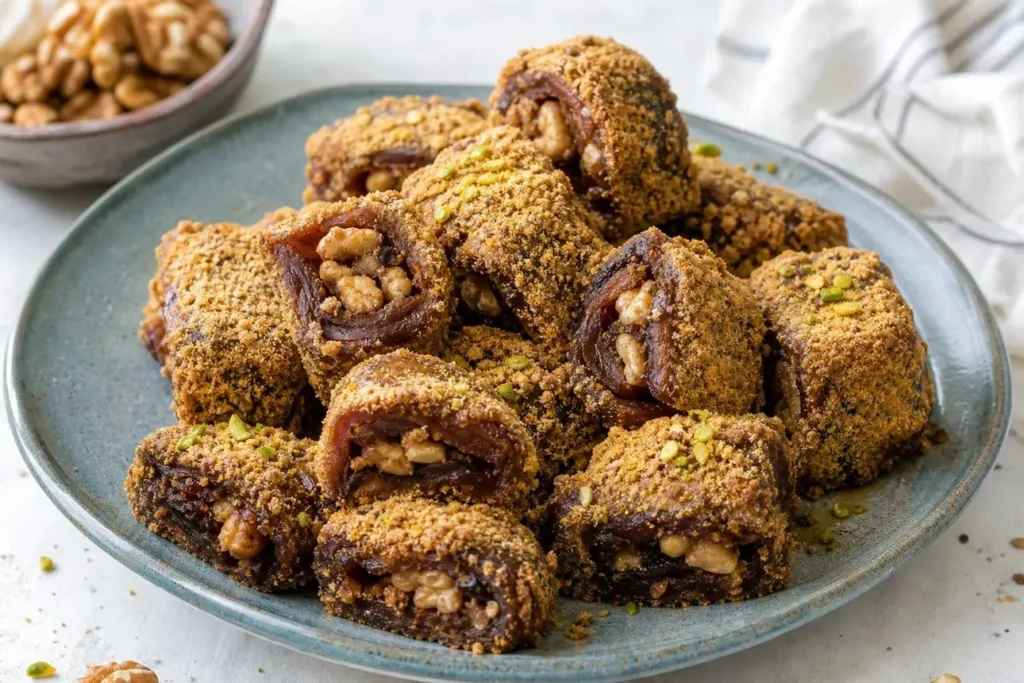 تصویر مرتبط با طرز تهیه رنگینک با آرد گندم؛ دسر سنتی خوش‌طعم و مجلسی ایرانی