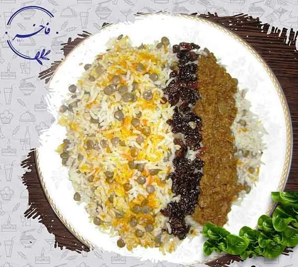 تصویر مرتبط با ایده‌های جذاب تزیین عدس پلو نذری با خرما، زرشک و گوشت چرخ‌کرده