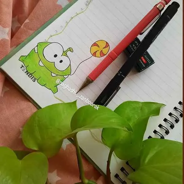 تصویر مرتبط با ایدههای متنوع و جذاب برای حاشیه تزیین دفتر مشق با نقاشی