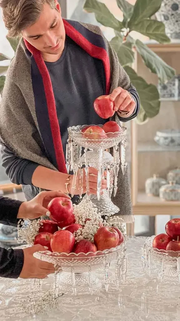 تصویر مرتبط با ایدههای نوین و جذاب برای چیدمان سفره هفت سین