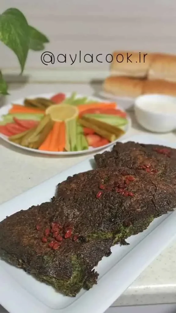 تصویر مرتبط با ایدههای متنوع و جذاب تزیین کوکو سبزی برای مجالس و دورهمیها