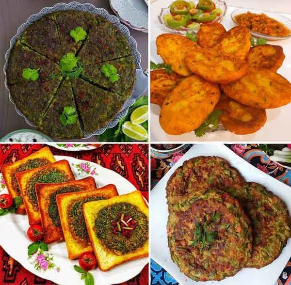تصویر مرتبط با ایدههای متنوع و جذاب تزیین کوکو سبزی برای مجالس و دورهمیها