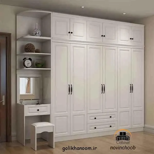 تصویر مرتبط با راهنمای انتخاب مدل کمد دیواری اتاق برای فضاهای مختلف و سبکهای متنوع