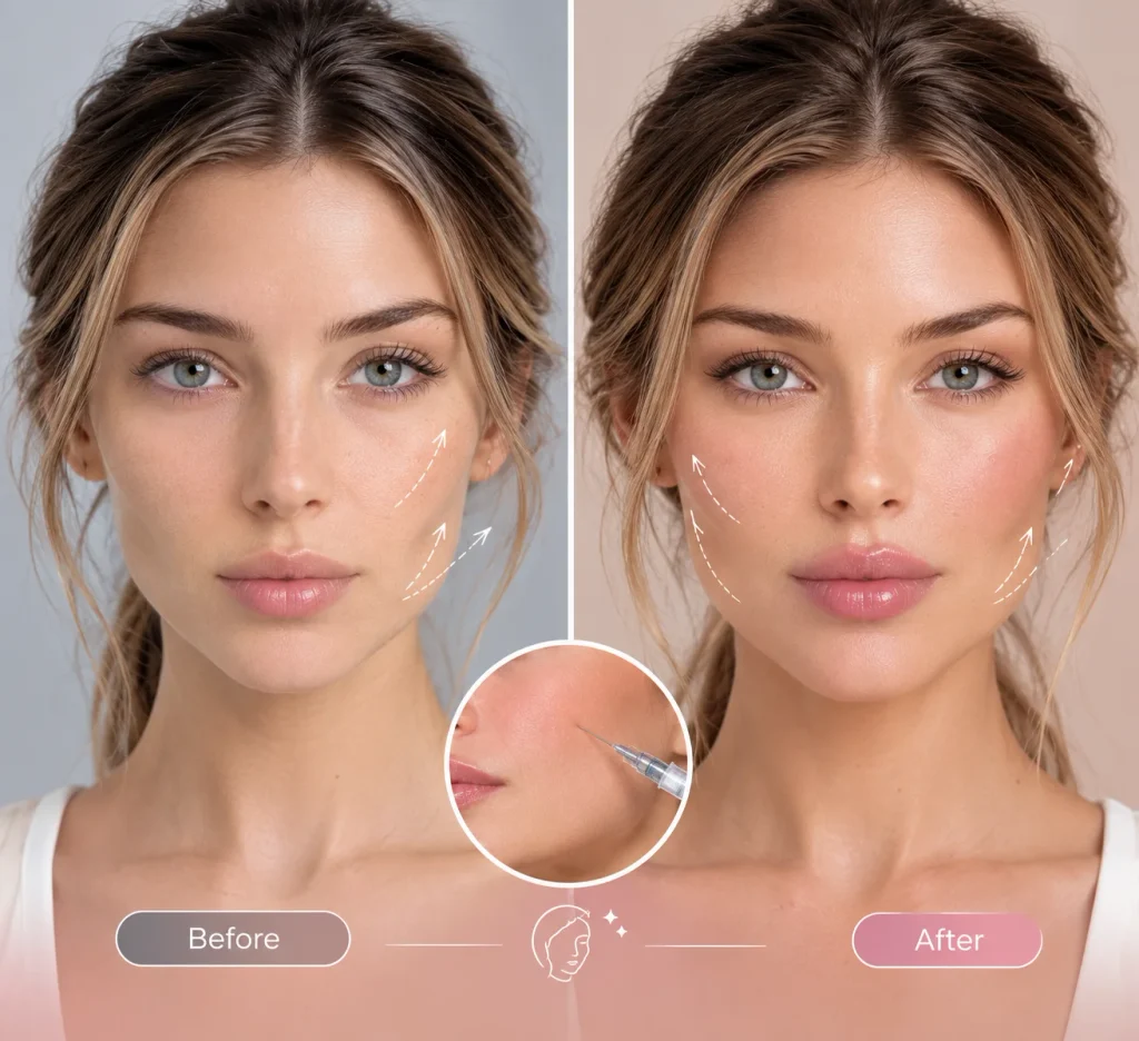 فیلر بهتر است یا بوتاکس برای صورت لاغر؟