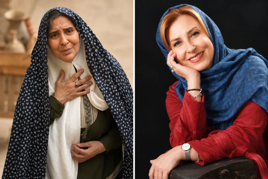 مرجانه گلچین؛ بازیگر نقش دایه‌خانم
